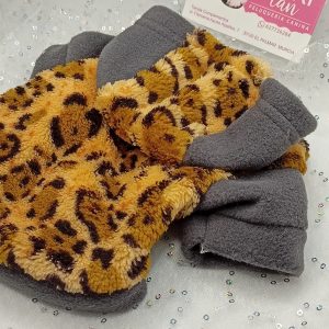 Suéter afelpado leopardo